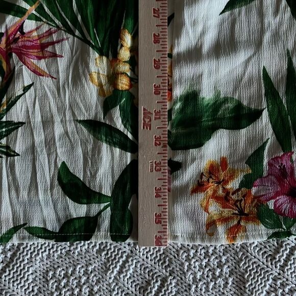 Gibson x Hi Sugarplum! Palm Springs Tropical Festival Maxi Dress Size S - Picture 9 of 12